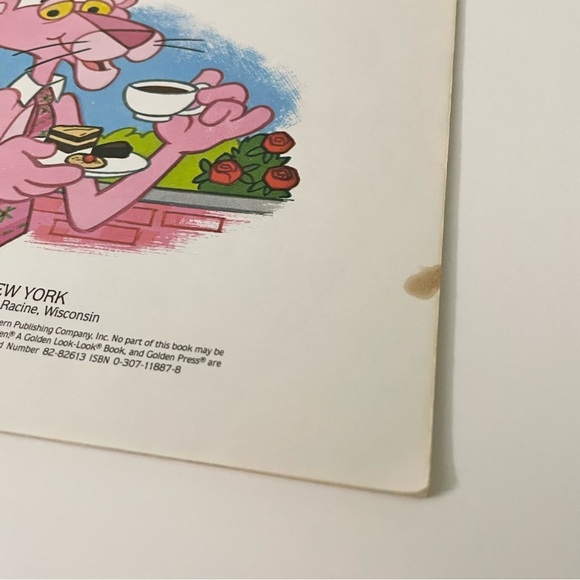 The Pink Panther and the Fancy Party Book A Golden Look Look Book - Picture 12 of 16